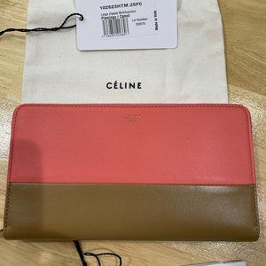 Celine Large Zipped Multifunction Wallet -  BRAND NEW WITH TAGS